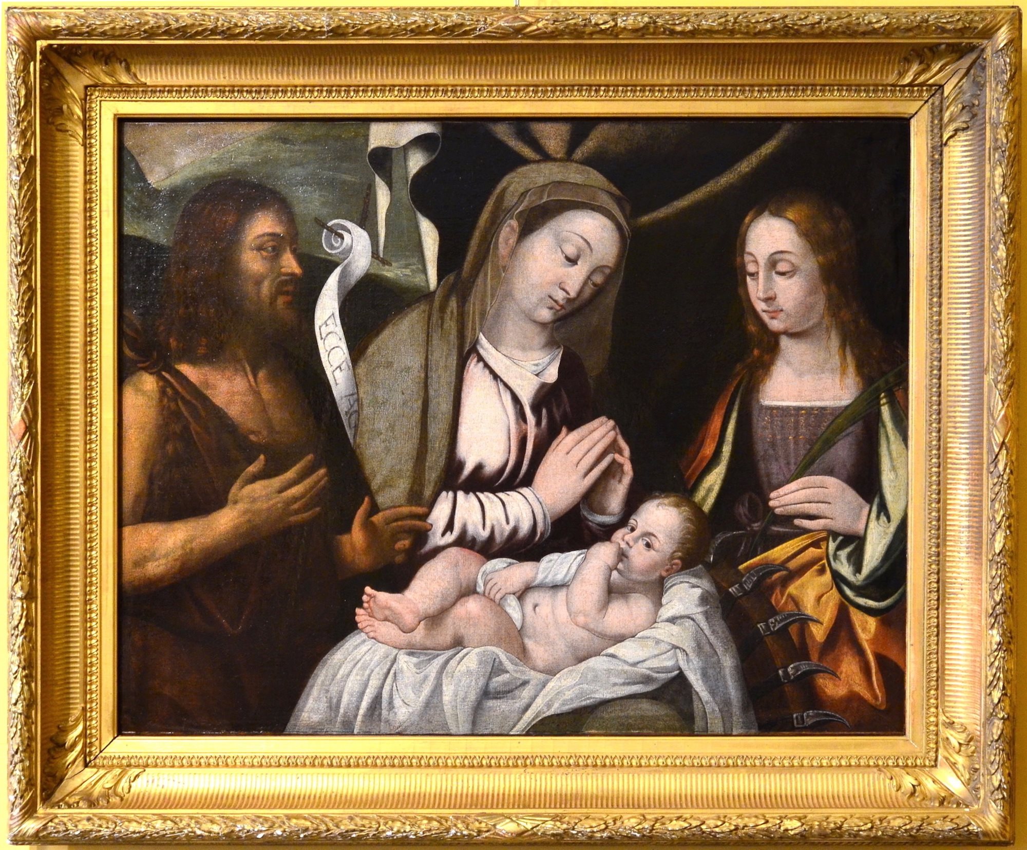 Madonna col Bambino tra san Giovanni Battista e santa Caterina d'Alessandria