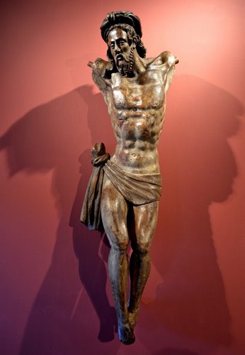 Cristo Crocifisso,  scultura lignea 