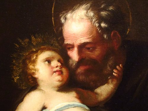 Saint Joseph  with the Child