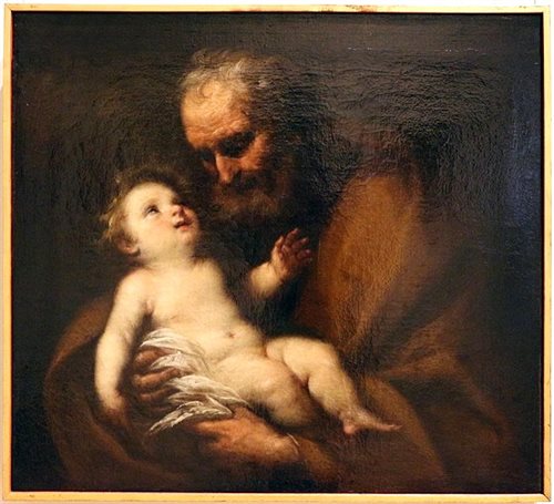 Saint Joseph  with the Child