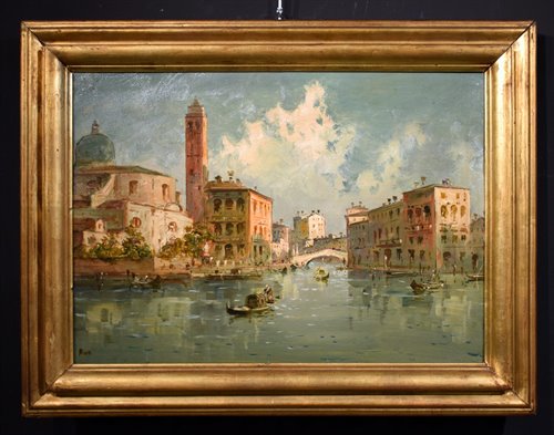 "Venise, Le Grand Canal à Cannaregio"
