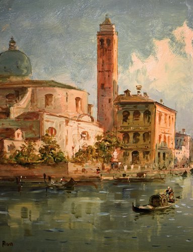 "Venise, Le Grand Canal à Cannaregio"