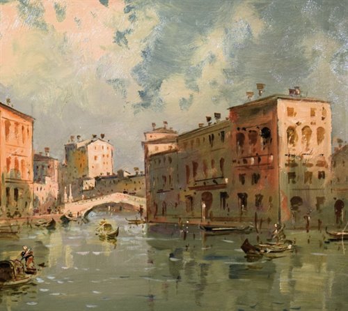 "Venice, Grand Canal in Cannaregio"