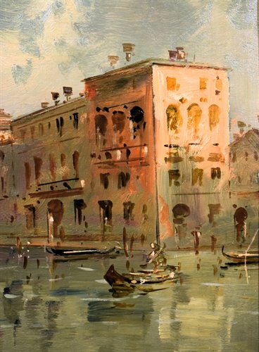 "Venice, Grand Canal in Cannaregio"