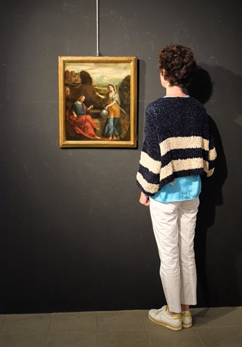 Christ and the Samaritan woman at the well
