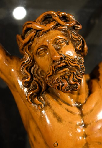 Christ Crucifié in buis