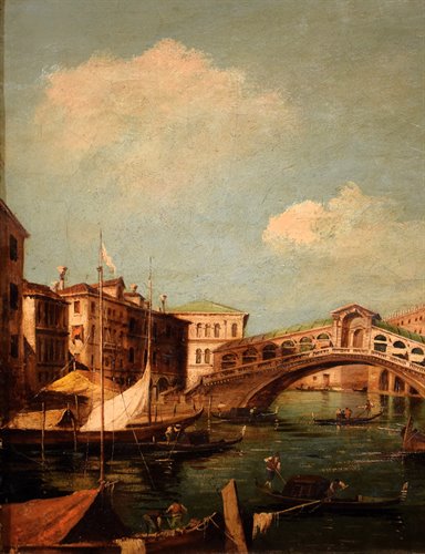 Venezia, il Canal Grande e Ponte di Rialto