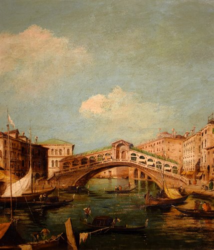 Venezia, il Canal Grande e Ponte di Rialto