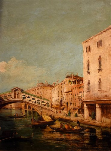 Venezia, il Canal Grande e Ponte di Rialto