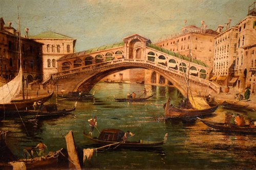 Venezia, il Canal Grande e Ponte di Rialto