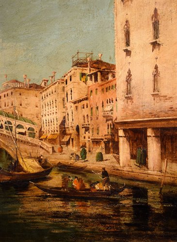 Venezia, il Canal Grande e Ponte di Rialto