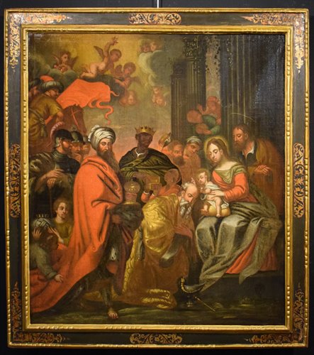"Adoration des trois Roi Mages"
