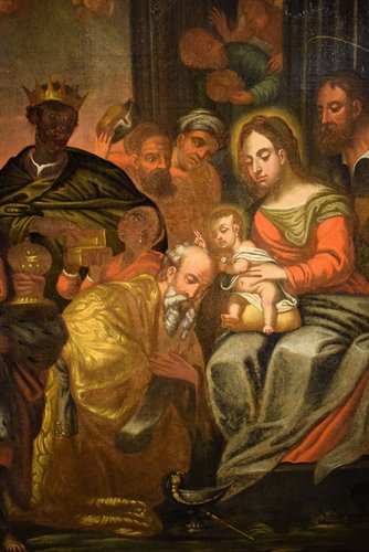"The Adoration of the Magi"