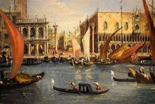 Venise, vue sur le Bassin de Saint-Marc