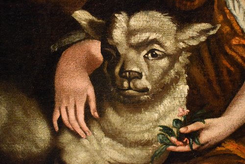 Ritratto di bambina nelle vesti di San Giovannino