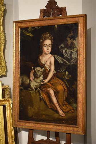 Ritratto di bambina nelle vesti di San Giovannino