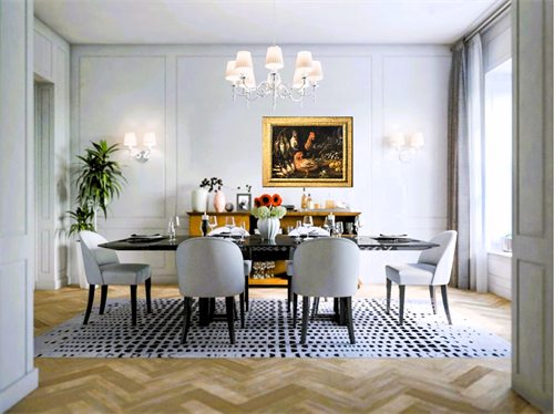 Still life with roosters and game