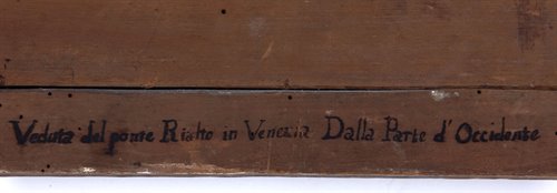 Paire de vues vénitiennes , fin du XVIIe siècle