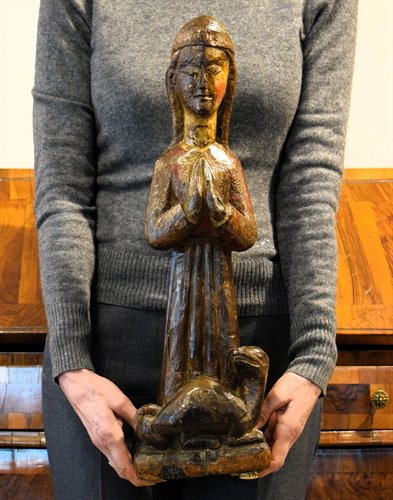 La Vierge terrassant le diable