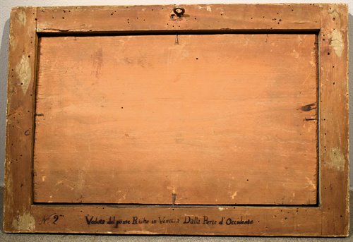 Paire de vues vénitiennes , fin du XVIIe siècle