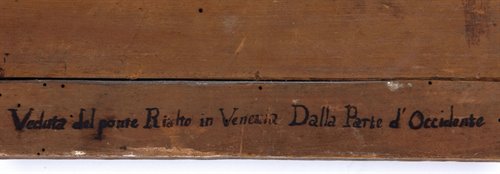 Paire de vues vénitiennes , fin du XVIIe siècle