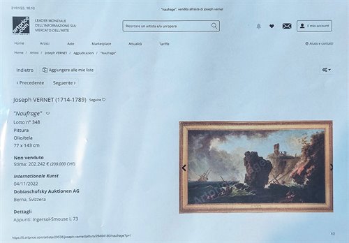 Naufragio sulla scogliera