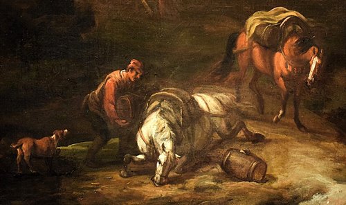 "Idyllic Landscape at Sunset"