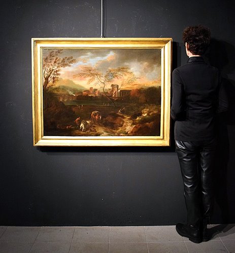 "Idyllic Landscape at Sunset"