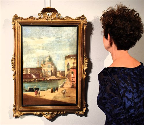 Venezia, Chiesa della Salute - Scuola di Francesco Guardi