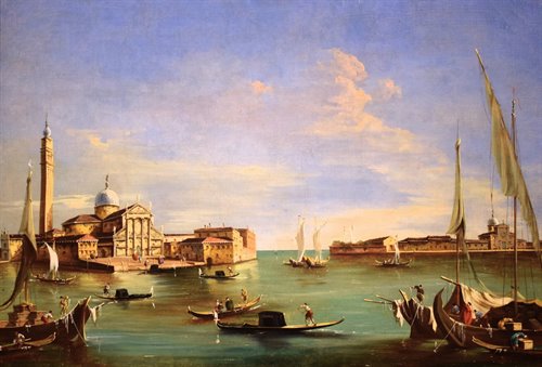 Venezia, l'isola di San Giorgio e la Giudecca.