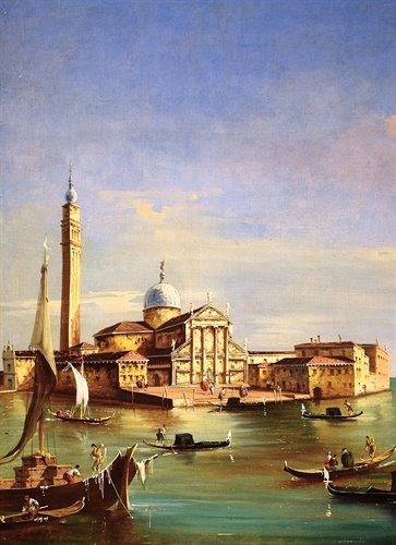 Venezia, l'isola di San Giorgio e la Giudecca.