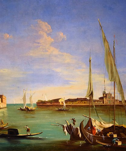 Venezia, l'isola di San Giorgio e la Giudecca.