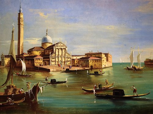 Venezia, l'isola di San Giorgio e la Giudecca.