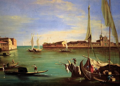 Venezia, l'isola di San Giorgio e la Giudecca.