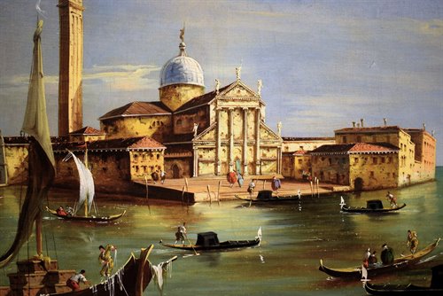 Venezia, l'isola di San Giorgio e la Giudecca.