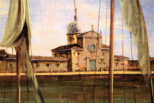 Venezia, l'isola di San Giorgio e la Giudecca.